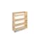 Rev-A-Shelf Maple Veneer, Light Brown, 7.5 in W, 25.25 in H, 21.82 in D, 21.75 in L, Light Brown 449-BCSC-7C - alternate 1